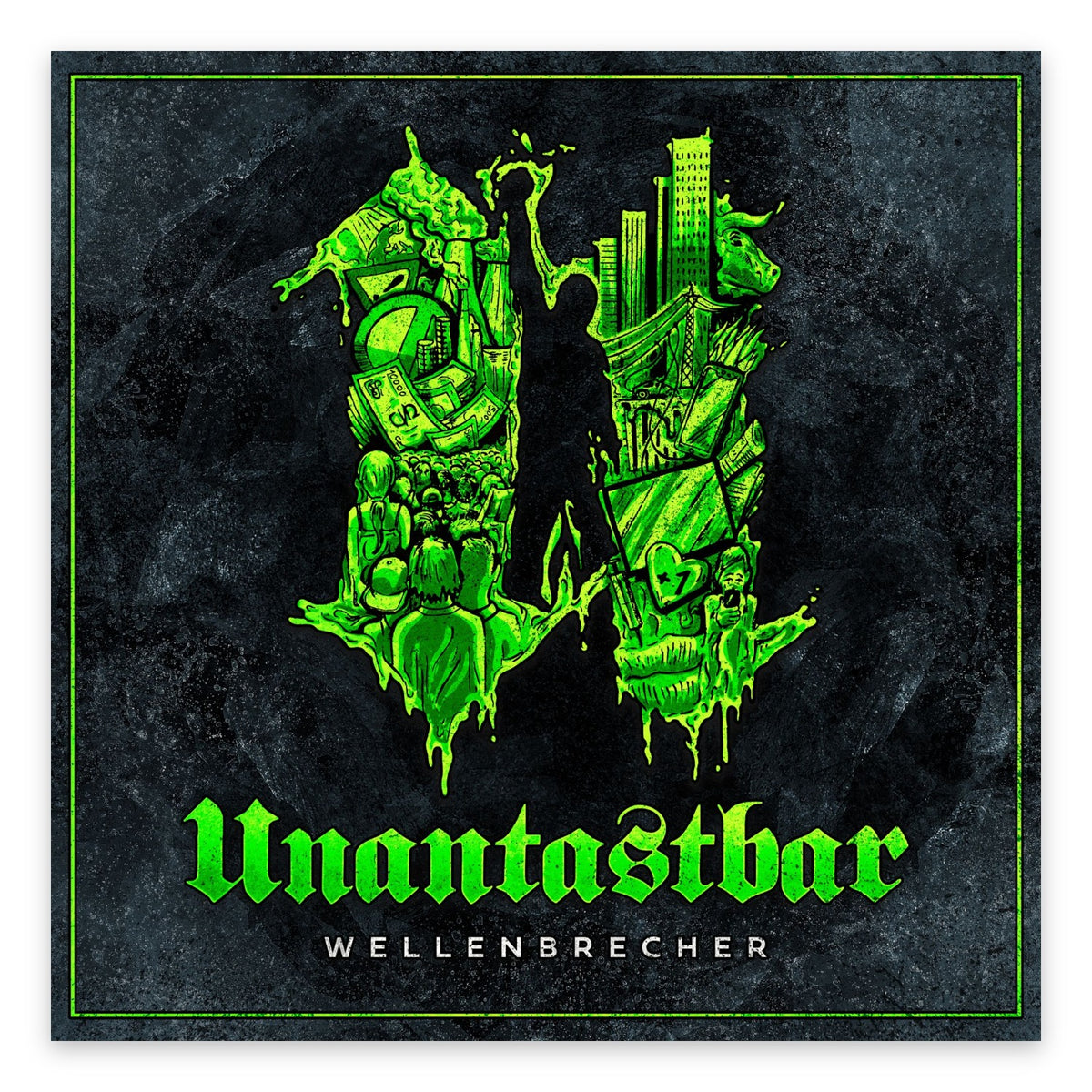 Unantastbar – Wellenbrecher (CD), Cover