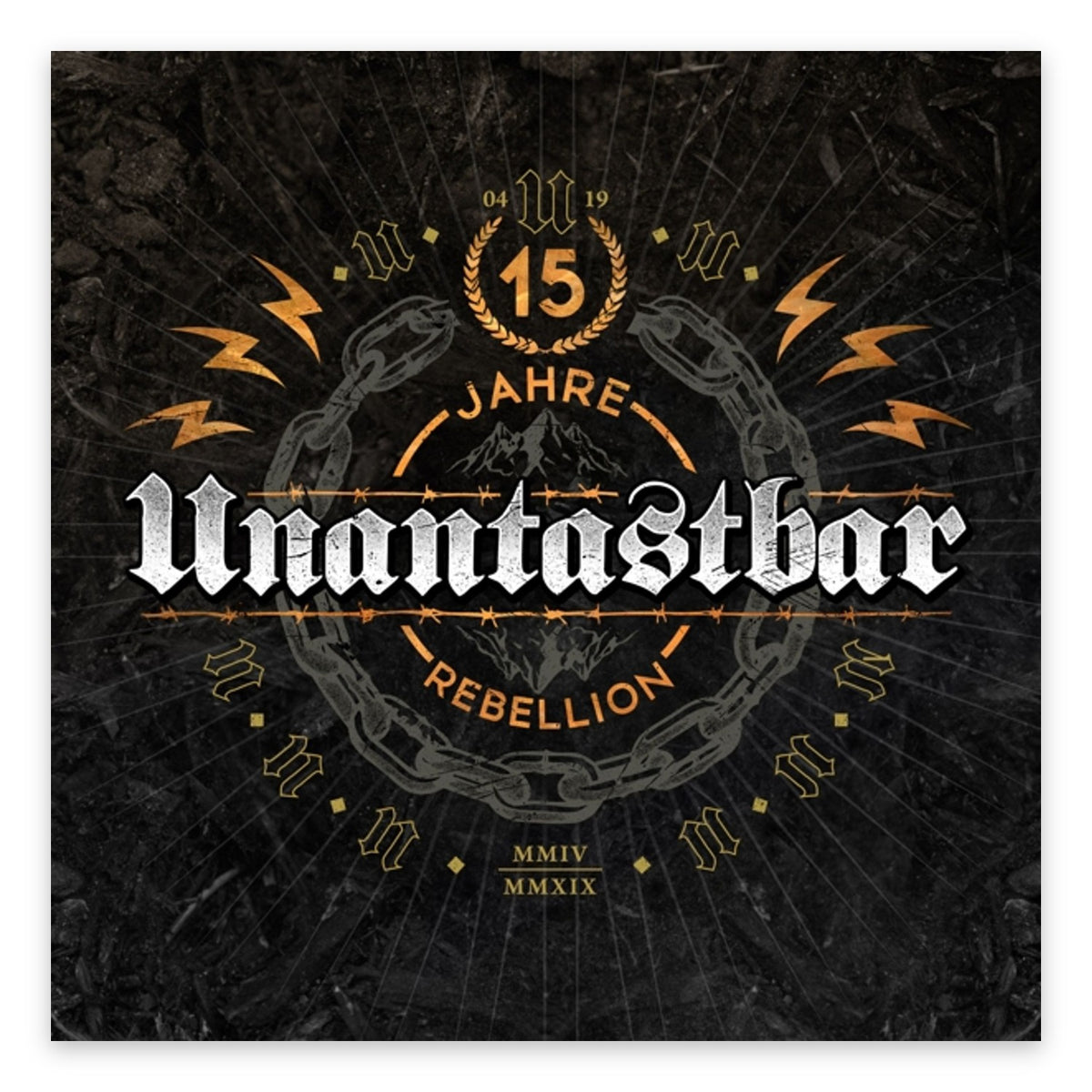 Unantastbar – 15 Jahre Rebellion (CD), Cover